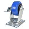 Vestil Elastic Rubber Swivel With Brake Caster 4 In. Diameter x 2 In. Width 550 lb Blue/Black CST-BB-4X2ER-SWB - alternate 6